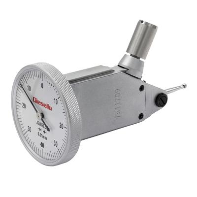 Vippeindikator 0,8x0,01 mm med horisontalt måleur og 16 mm vippearm